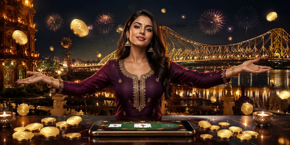 Kolkata vibrant casino atmosphere highlighting Andar Bahar promo events